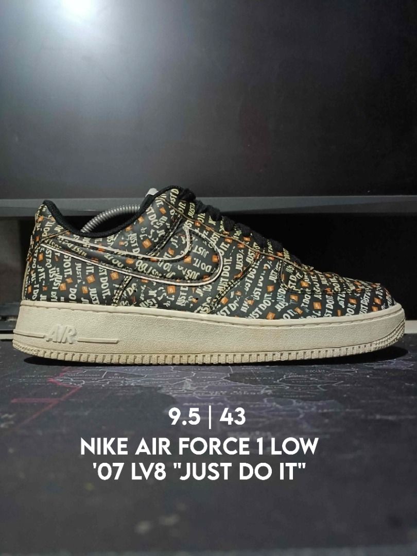 Original Nike Air Force 1 Low Just Do It (Category: Sneakers) located in Los Banos. Submitted by lemuel_02 (Listing ID 1446333567, Image 1). Description: Nike Air Force 1 Low Just Do It 1000.