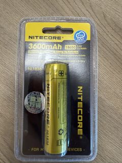 Nitecore Genuine Battery