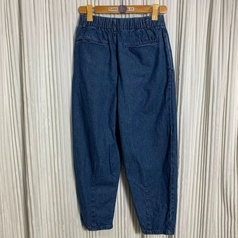 NP124-GU MEN'S DENIM BALLOON PANTS (Category: Jeans) located in Bauang. Submitted by summercollectionfc (Listing ID 1446271703, Image 3). Description: ❗️𝘼𝙡𝙡 𝙙𝙚𝙩𝙖𝙞𝙡𝙨 𝙥𝙤𝙨𝙩𝙚𝙙❗️ ✨𝗚𝗨 𝗠𝗘𝗡'𝗦 𝗗𝗘𝗡𝗜𝗠 𝗕𝗔𝗟𝗟𝗢𝗢𝗡 𝗣𝗔𝗡𝗧𝗦✨ ᴄᴏᴅᴇ: ɴᴘ-124 𝐏𝐫𝐢𝐜𝐞: 𝟒𝟖𝟖 + 𝐒𝐅 𝐨𝐧𝐥𝐲 ▪️ SMALL ▪️ Good as New ▪️ No issue ▪️ W 26-33" x L 37" ▪️ BLUE 📍Location: LA UNION (New updated location) 📩DM for faster transaction 𝙿𝙰𝚈𝙼𝙴𝙽𝚃 & 𝚂𝙷�