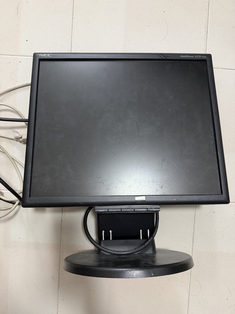 old LCD monitor