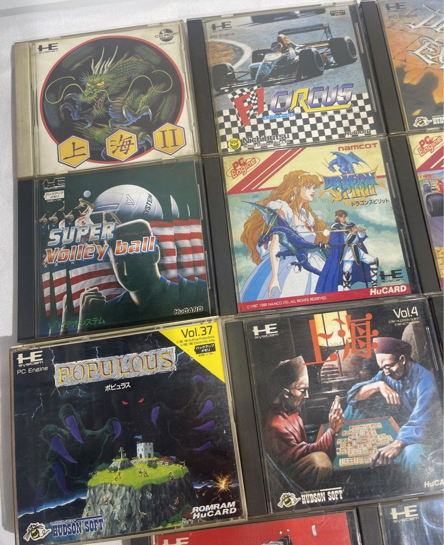 《大特價》PC engine 遊戲一大堆 （分類：其他）位於 Hong Kong。 由 edikei 提交（商品編號 1446205023，圖片 2）。簡介： 1. 全部不求質素，不夠質素，不求質素，沒有測試部份CD盒都可能有脫落，詳細狀況請自行看相片評估，如果對3Do 有興趣嘅話可以私下聯絡，因為封面問題唔夠膽放上利 2. 交收時請自備購物袋 3. 北角地鐵站交收。