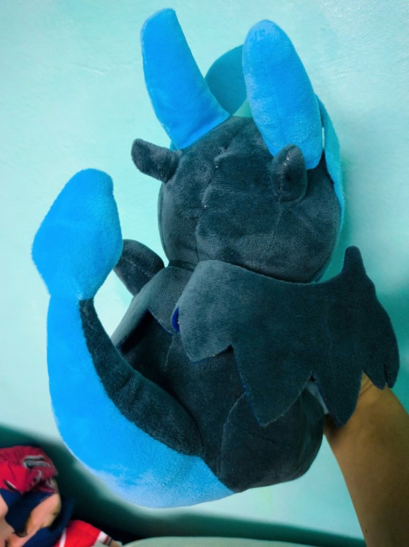 Pokemon Mega Charizard Chibi Plush Toy (Category: Plushies & Soft Toys) located in Caloocan City. Submitted by greenearth28555 (Listing ID 1446195161, Image 3). Description: - Loose condition. Signs of usage - No tags - Approximately 8 inches tall - Ideal gift for any Pokemon enthusiast ‼️Php 400 ‼️ Fixed price 📍 Loc: Pasay/Makati.