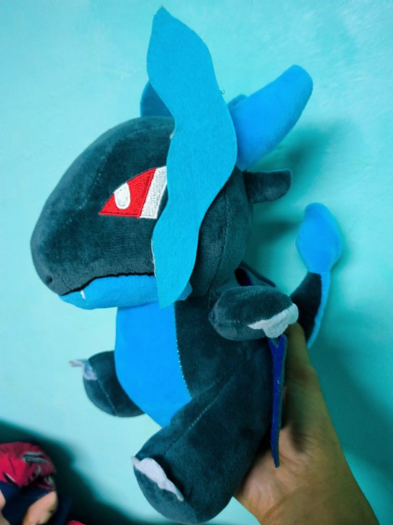 Pokemon Mega Charizard Chibi Plush Toy (Category: Plushies & Soft Toys) located in Caloocan City. Submitted by greenearth28555 (Listing ID 1446195161, Image 2). Description: - Loose condition. Signs of usage - No tags - Approximately 8 inches tall - Ideal gift for any Pokemon enthusiast ‼️Php 400 ‼️ Fixed price 📍 Loc: Pasay/Makati.