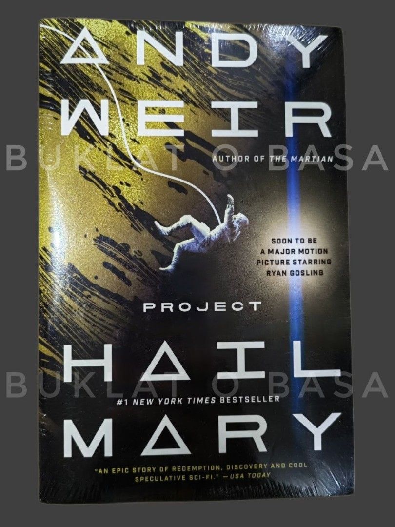 Project Hail Mary by Andy Weir (Category: Storybooks) located in Manila. Submitted by hdbookshop (Listing ID 1446326299, Image 1). Description: Brand New/Sealed PM for inquiries.