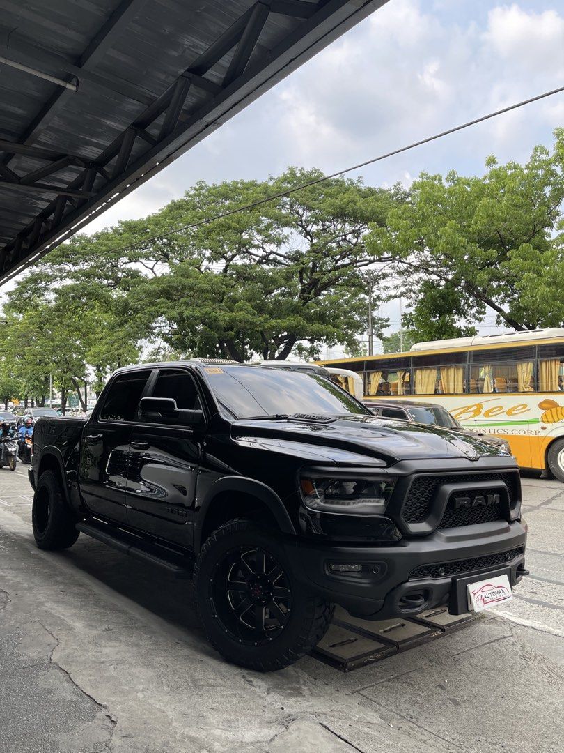 Ram 1500 Rebel Crew Cab Hemi Auto (Category: Used Cars) located in Quezon City. Submitted by automax1120 (Listing ID 1446219751, Image 3). Description: 🚗 2024 RAM 1500 REBEL CREW CAB HEMI 💰 ₱3,988,000 (Negotiable Upon Viewing) Vehicle Details: • 5.7L HEMI V8 Engine • Automatic Transmission • Mileage: 5TKMS Only • Rebel Off-Road Package • Crew Cab Configuration • Powerful Towing Capability • Ending Plate: 9 | Friday Coding • Well Maintained | Ve