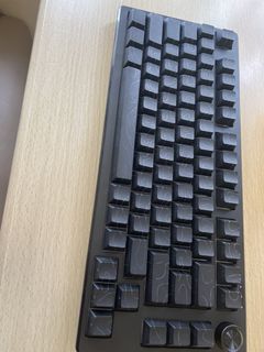 Black Mechanical Keyboard with RGB Lighting
