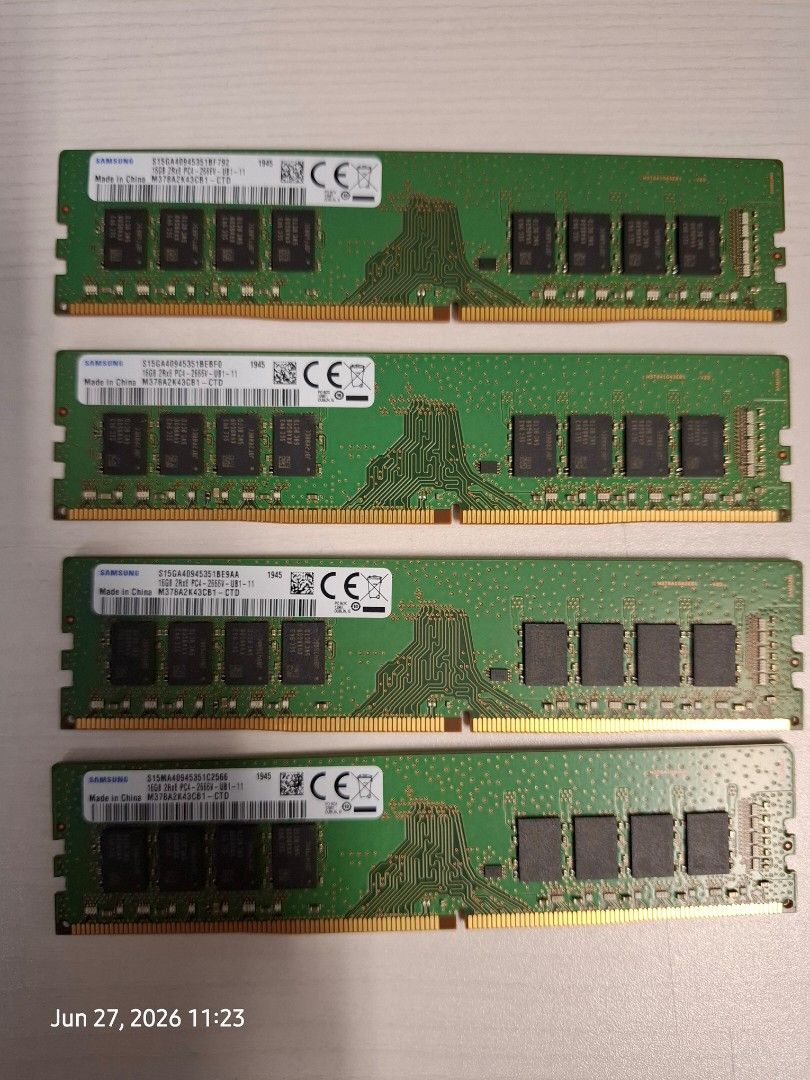 Samsung 16GB DDR4 RAM for Desktop