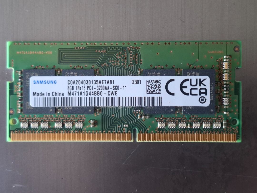Samsung 8GB DDR4 SODIMM Laptop RAM Module