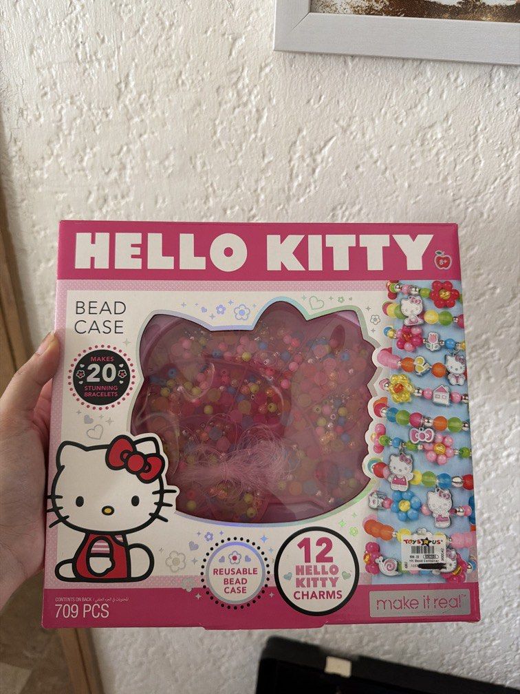 Sanrio Hello Kitty Jewelry Maker with Bead Case (Category: Craft Supplies & Tools) located in Manila. Submitted by clarv (Listing ID 1446211550, Image 1). Description: BRAND NEW RFS: Decluttering, daughter never got to open it Pickup via Grab or Lalamove Gcash or bank transfer.