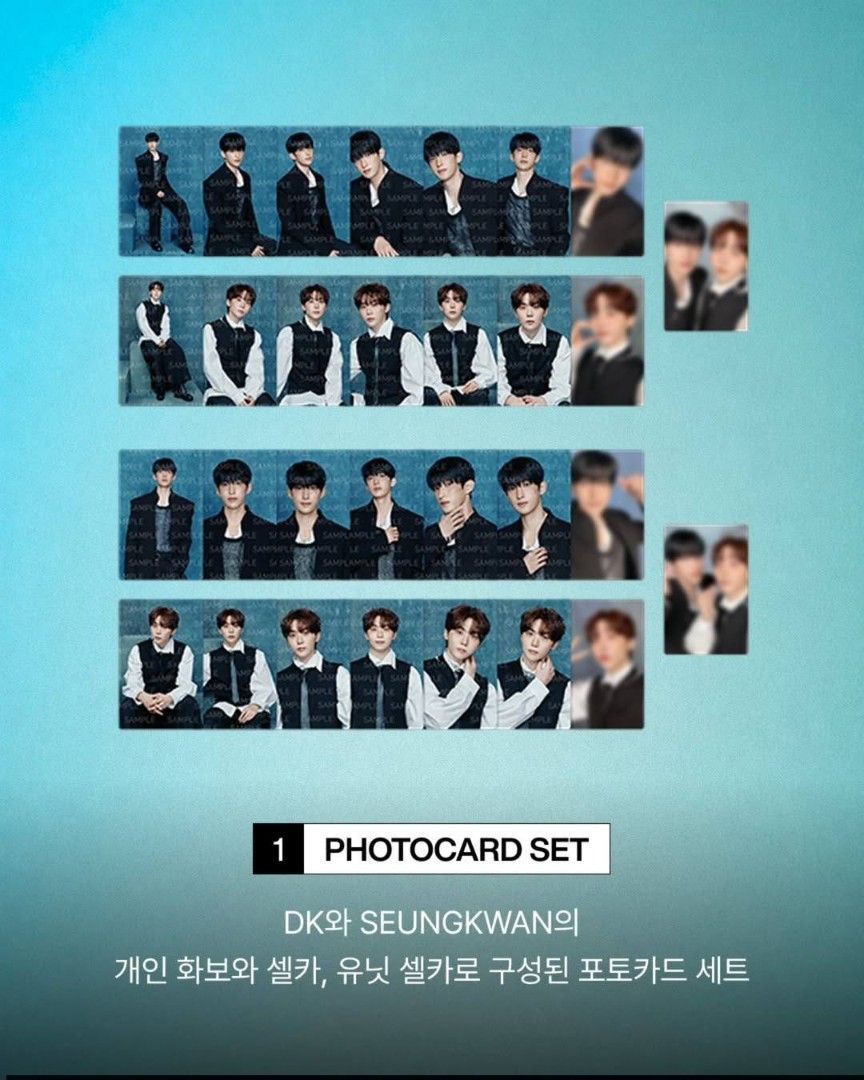 Seventeen DxS Serenade Unit photocard (Category: K-Wave Merchandise) located in San Pablo. Submitted by kpeachblush (Listing ID 1446207974, Image 3). Description: Seventeen DxS Serenade Unit photocard mint condition x sensi what you see is what you get.