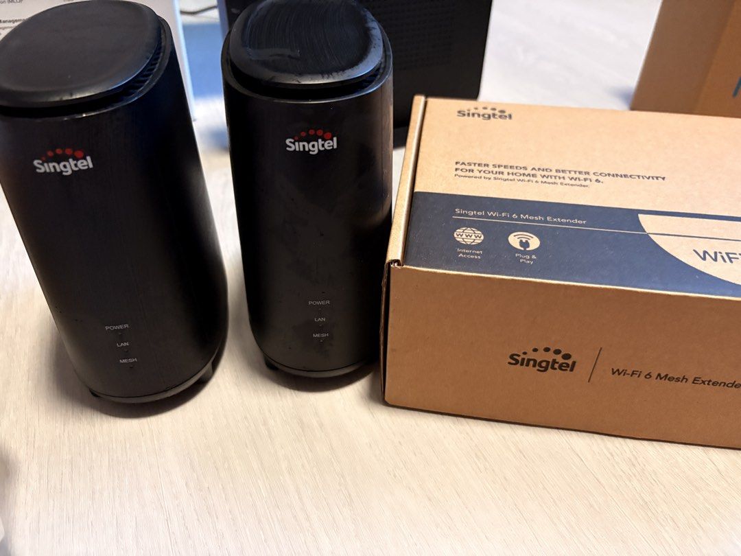 Singtel WiFi 6 Mesh Extender (2 Units)493865772212572161