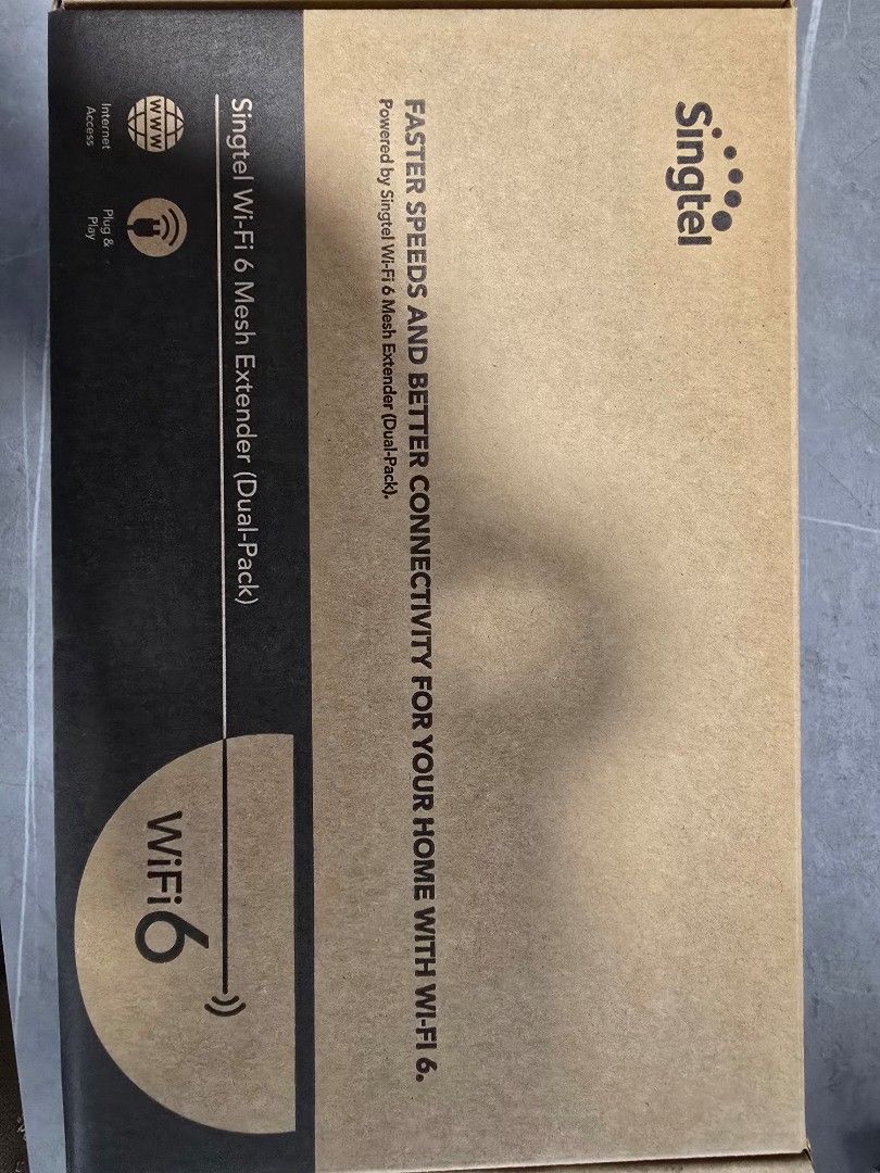 Singtel WiFi 6 Mesh Extender (Dual-Pack)