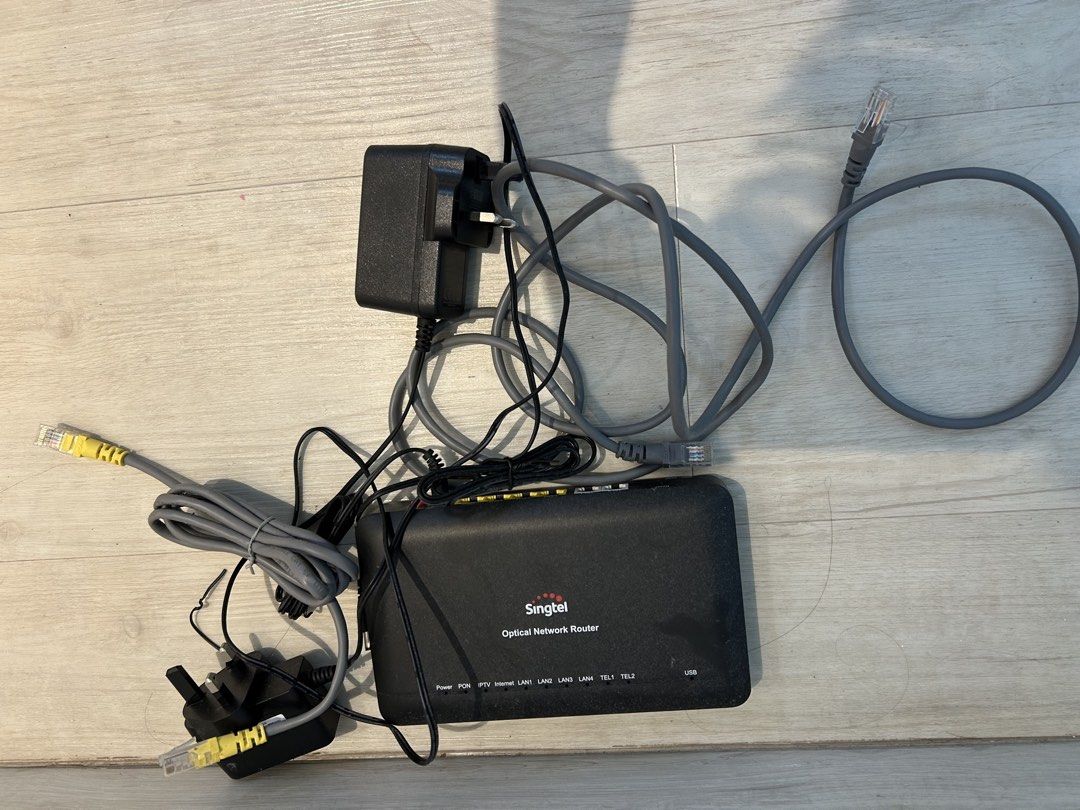 Singtel ZTE Optical Network Router
