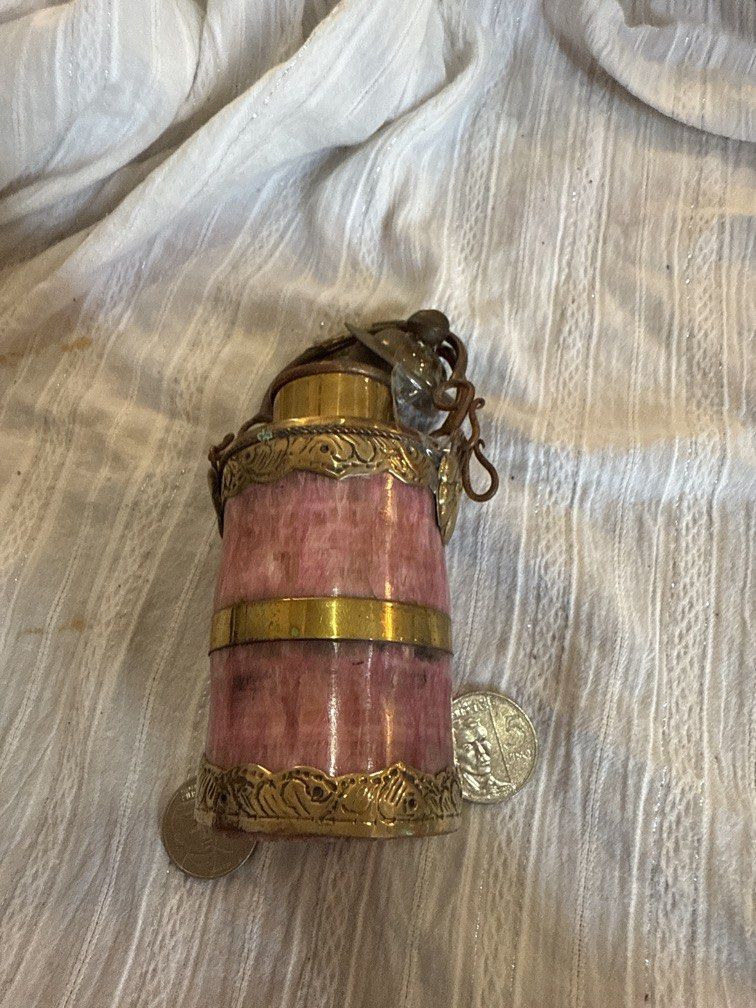 Stone handwork tea storage pot marocco handwork with copper arts 600p (Category: Coffee & Tea Tableware) located in Angeles City. Submitted by mr.grootcollection (Listing ID 1446237456, Image 3). Description: Stone handwork tea storage pot marocco handwork with copper arts 600p.