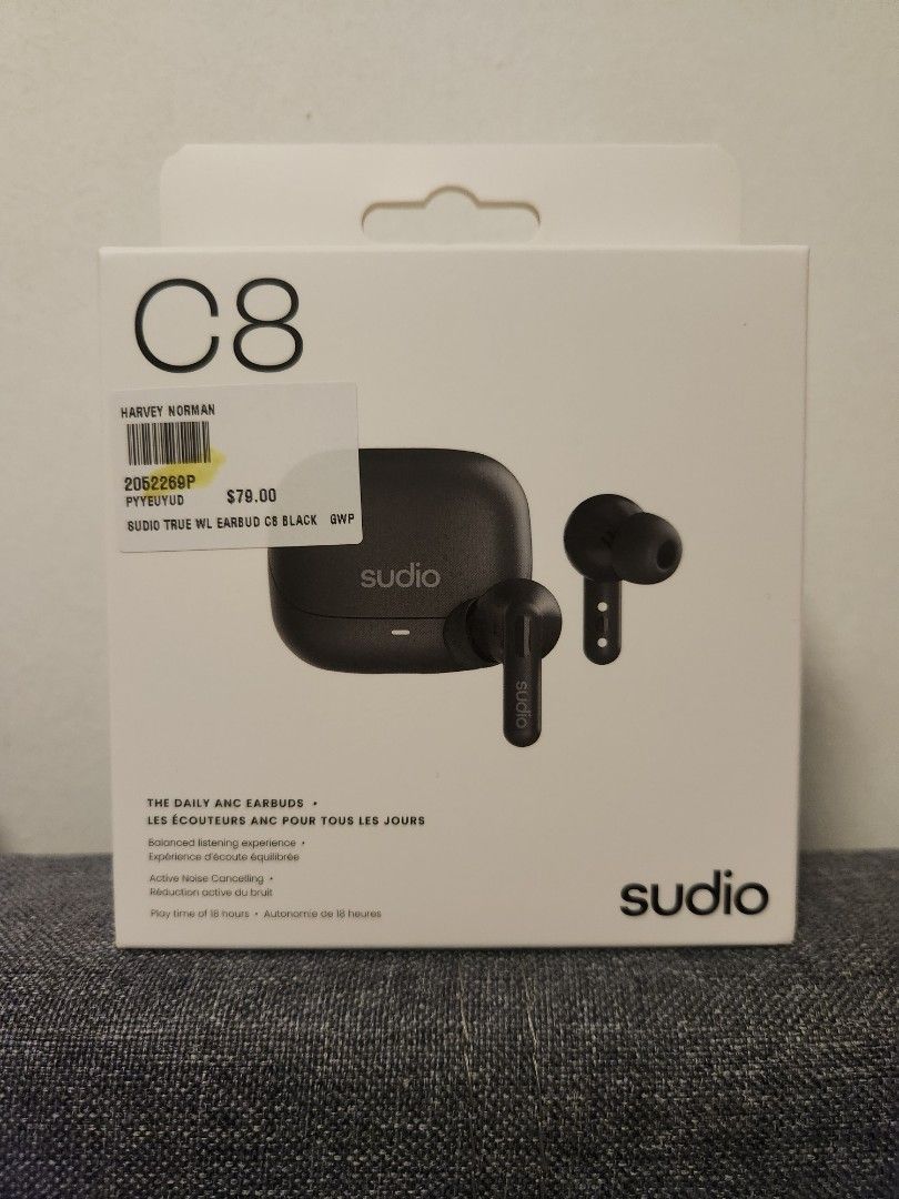 Sudio True Wireless C8 earbuds