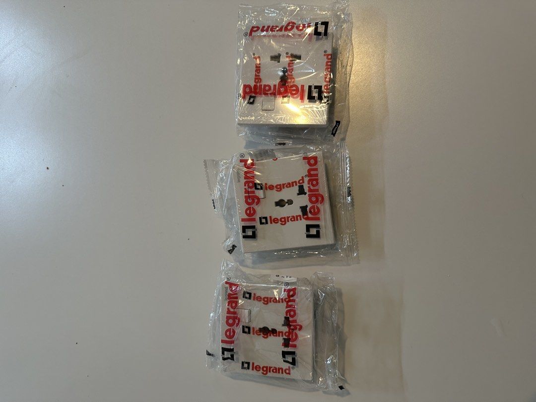 Switch universal (Category: Electrical, Adaptors & Sockets) located in Singapore. Submitted by cosmiconnectionteam (Listing ID 1446202983, Image 2). Description: 12 each, $30 for all 3.