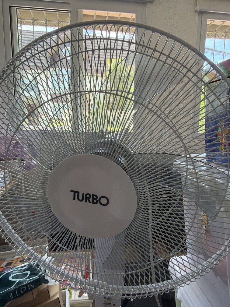 Turbo Electric Fan (Category: Other Home Appliances) located in Manila. Submitted by clarv (Listing ID 1446212764, Image 3). Description: Defect: Doesn’t spin fast anymore, can be fixed Buy as is No disassembling, please pick it up as is or disassemble yourself when you pickup Gcash or bank transfer.