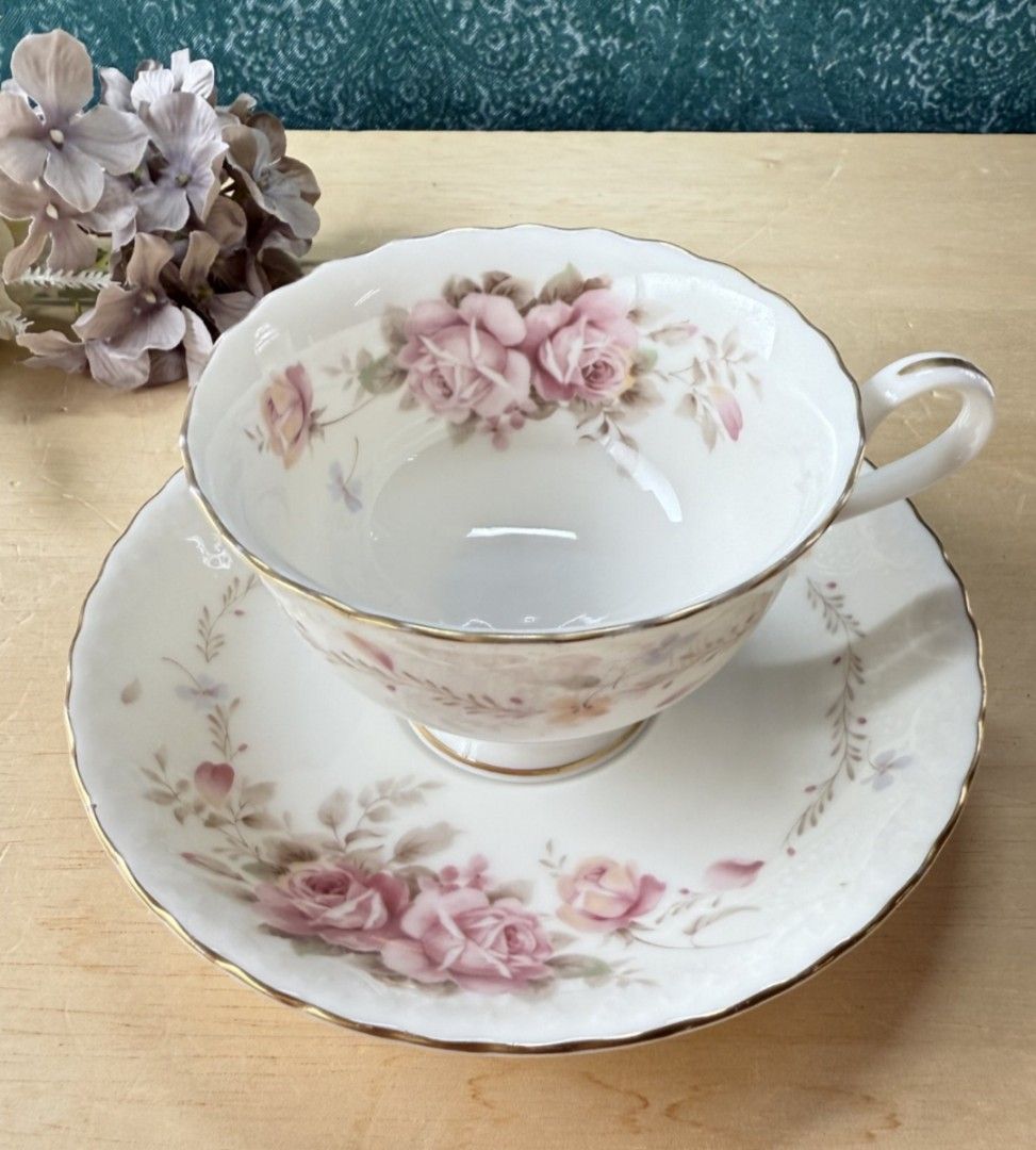 Vintage NoritakeTea Cup and Saucer Set