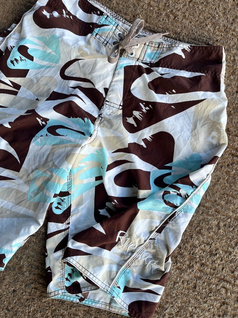 Vintage Ripcurl Boardshort (Category: Shorts) located in Cagayan de Oro. Submitted by smoothstyle (Listing ID 1446202123, Image 3). Description: Vintage RipCurl boardshort Excellent condition 9.5/10 color rate waisline: 30-32 Length: 22.5 leg Opening: 12.5 No issue.