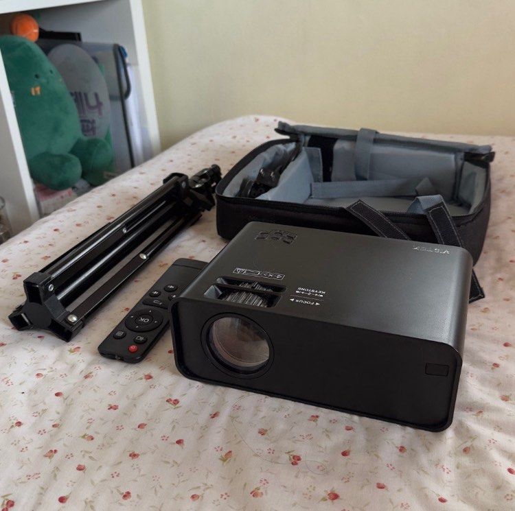VISTEK 1080P Android WiFi Sync Bluetooth Projector (Category: Projectors) located in San Juan, La Union. Submitted by ravs.ravs (Listing ID 1446238924, Image 1). Description: - VISTEK Android Projector - Built-in WiFi & Bluetooth - Supports 1080P Resolution - 2500 Lumens Brightness - Comes with Carrying Case - Includes Tripod - Ideal for Movie Nights & Presentations - Tested and confirmed working -What you see is what you get -with free projector