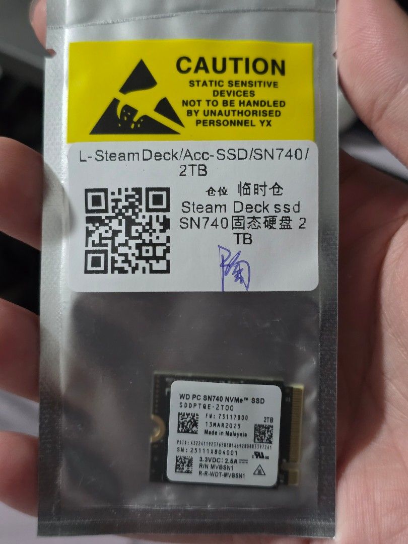 WD SN740 2TB SSD M.2 2230493854930660249600