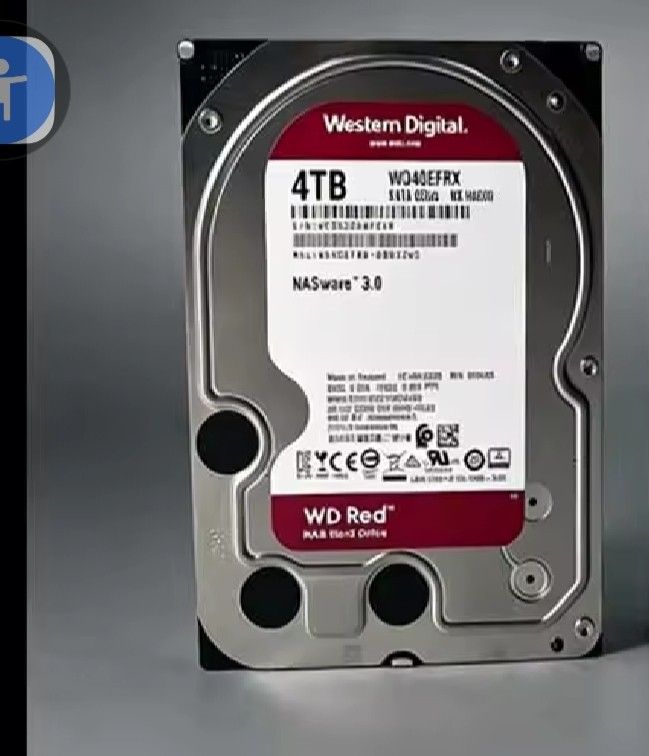 Western Digital 4TB WD Red NAS Hard Drive been keep aside