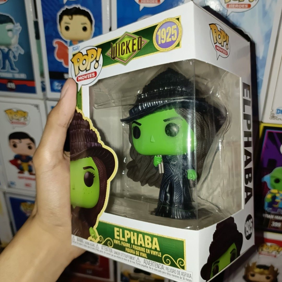 Wicked Funko Pop! Elphaba #1925 (Category: Designer & Blind Box Toys) located in Marikina City. Submitted by spiderraff (Listing ID 1446216474, Image 1). Description: .
