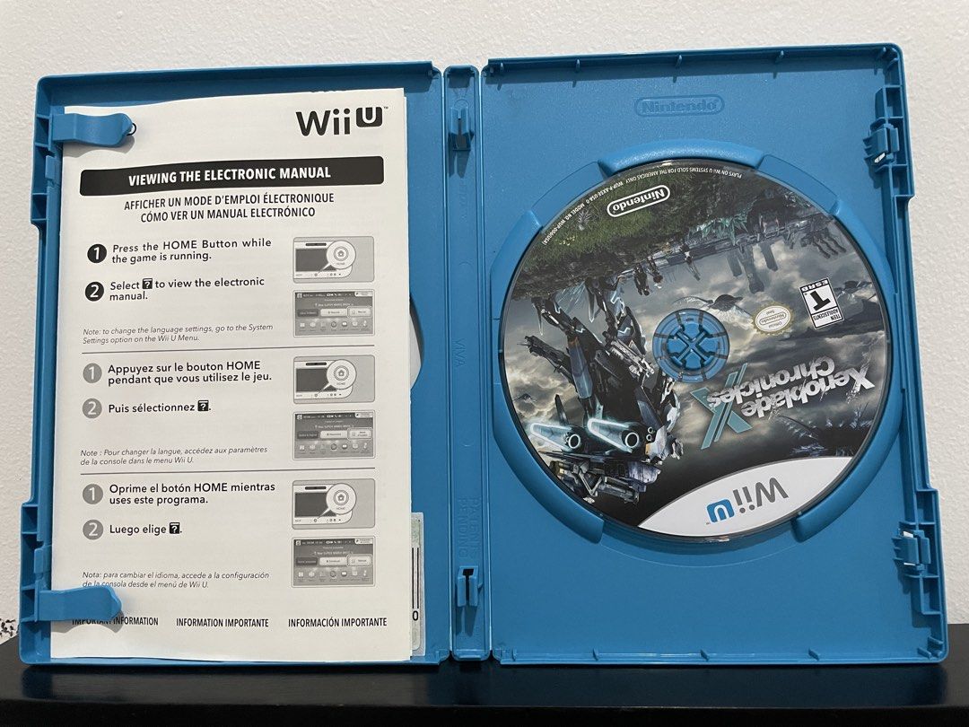 Xenoblade Chronicles X (Wii U) (Category: Nintendo) located in Quezon City. Submitted by cmbgonzales (Listing ID 1446197314, Image 2). Description: Xenoblade Chronicles X for Nintendo Wii U Opened (walang wrap) but never used/played. GCash only. For Makati, pwedeng meet-up. For MM, Lalamove. If outside MM, let's talk. Sagot ng buyer yung delivery fee. RFS: Decluttering.