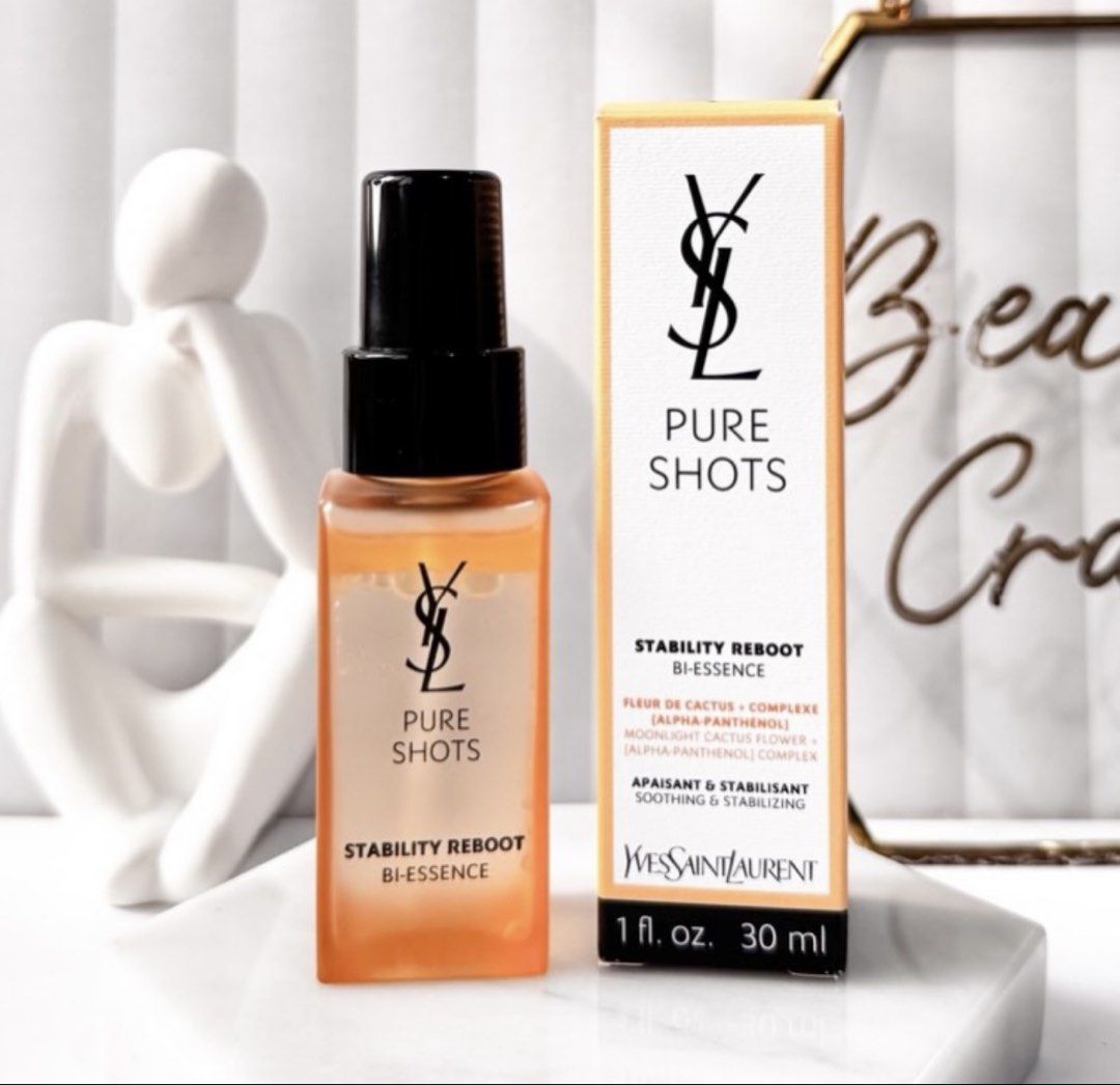 YSL Pure Shots Stability Reboot Bi-Essence 30ml (Category: Face Care) located in Paranaque City. Submitted by accentsph (Listing ID 1446269213, Image 1). Description: .