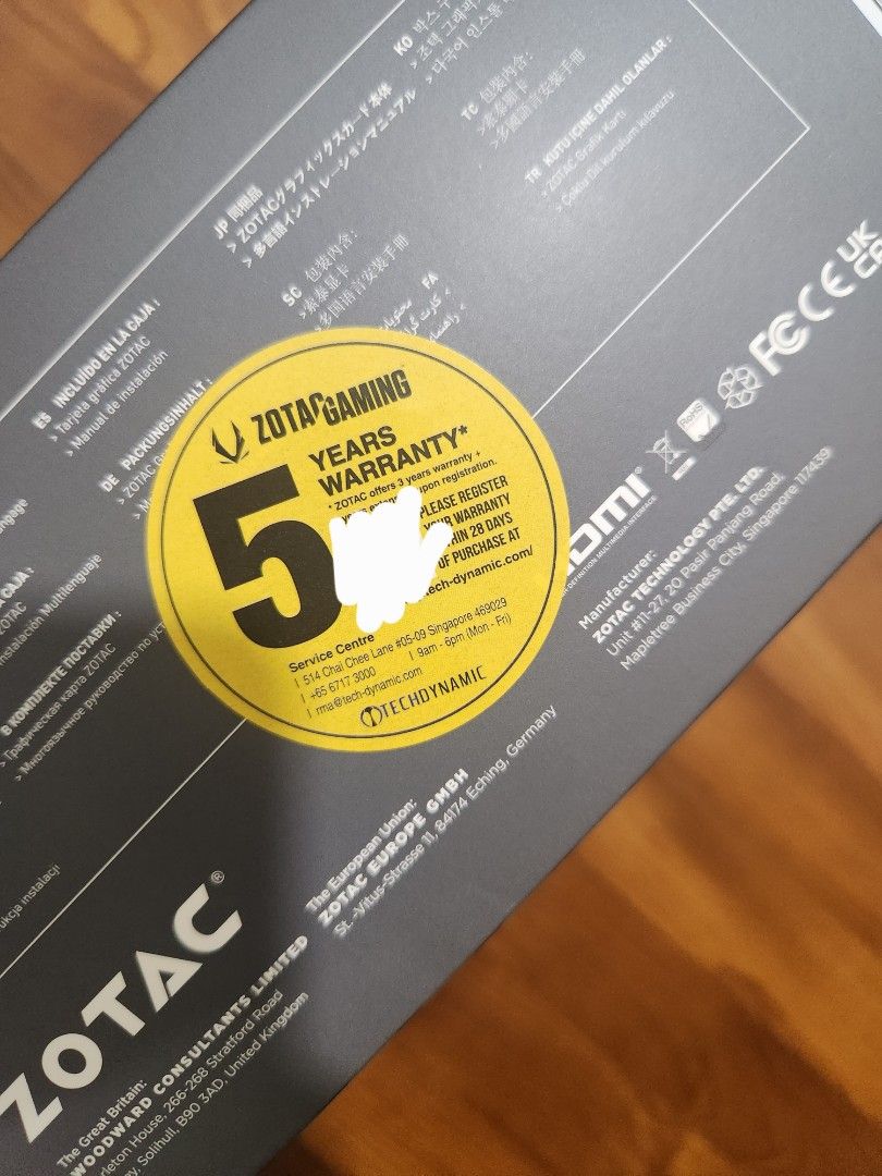 Zotac RTX 5070493481483977379843