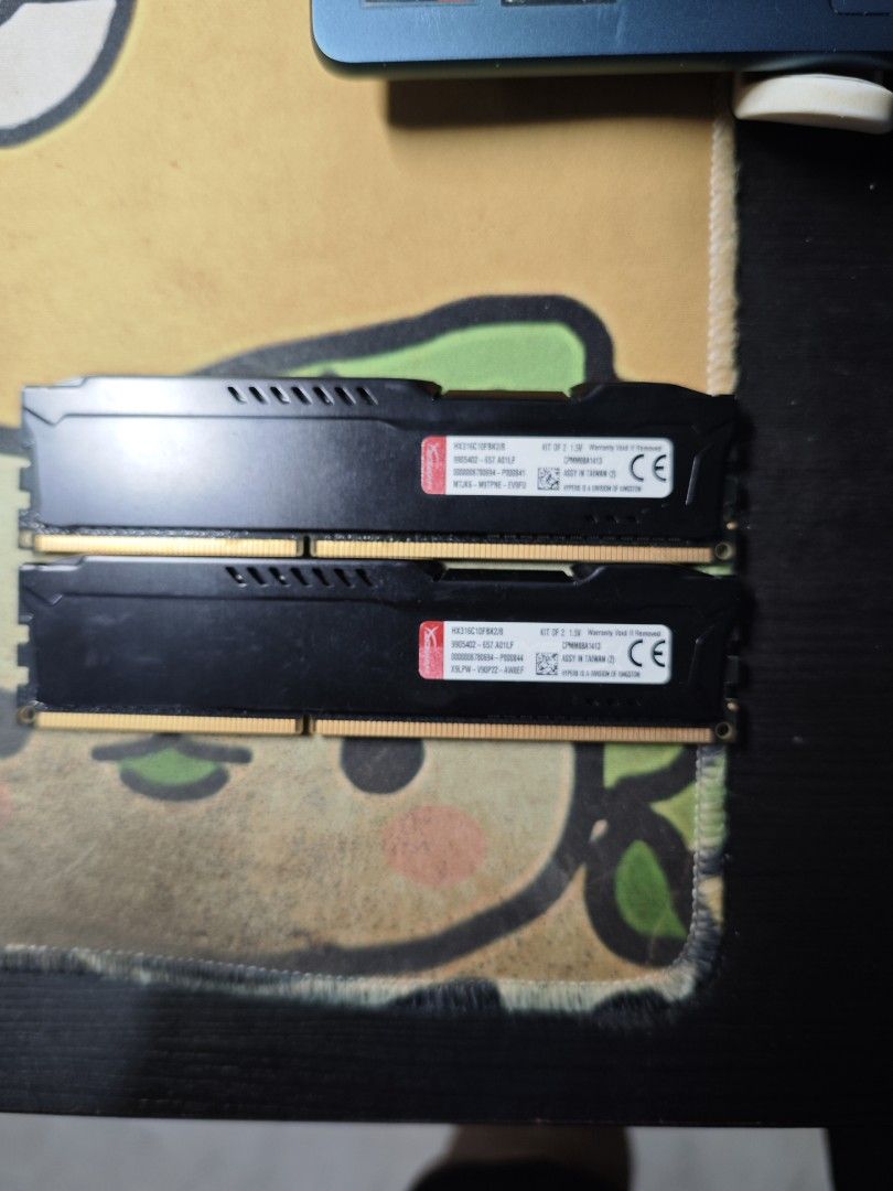 2x Kingston HyperX FURY DDR3 RAM Modules494768042866780160