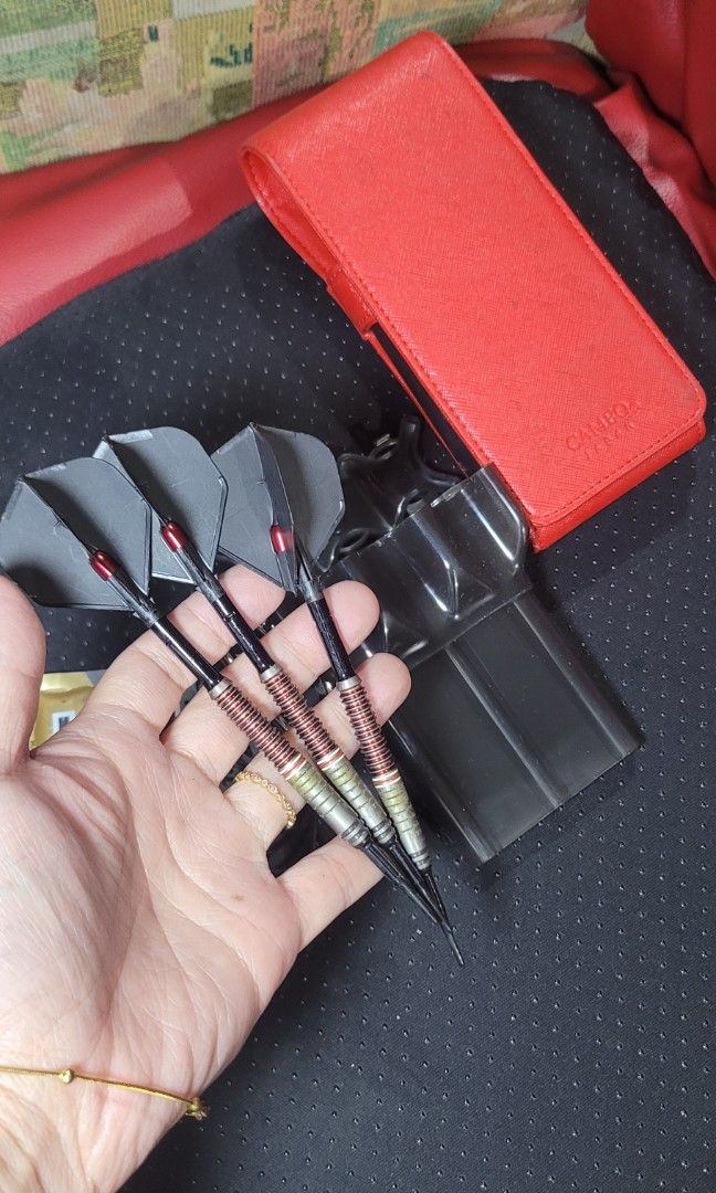 3 DART COLLECTION WITH CAMEO LEATHER CASE (Category: Stationery & School Supplies) located in Sablan. Submitted by gongonshelley12 (Listing ID 1446481465, Image 1). Description: 👉👉500 ONLY👈👈 DART COLLECTION 3PCS WITH CAMEO LEATHER CASE LIKE NEW.