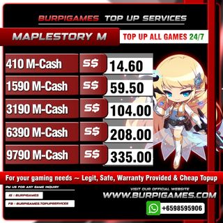 MAPLESTORY M SALE ! Collection item 3
