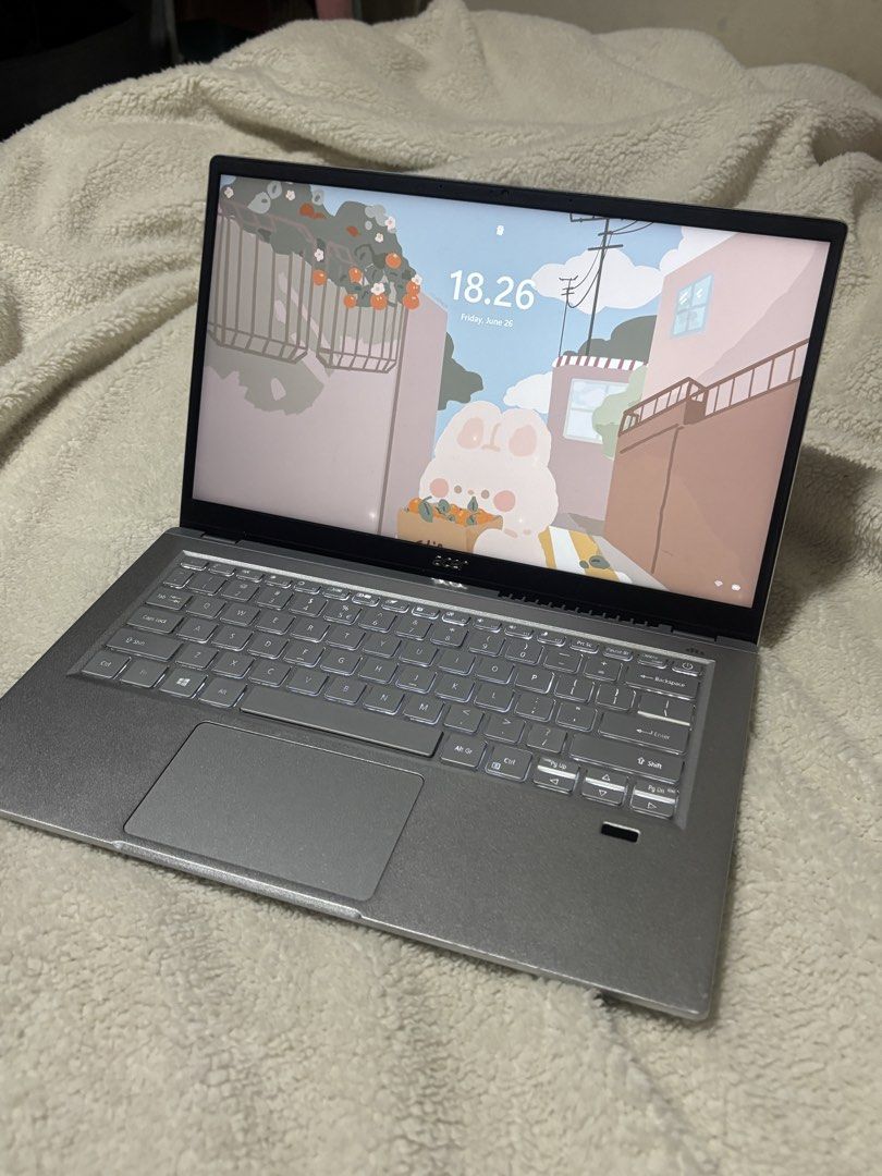 Acer Swift 3 (Category: Laptops & Notebooks) located in Cabanatuan. Submitted by jjmac (Listing ID 1446353788, Image 1). Description: Price is nego for sure buyers. 📚 Good for school, work, light gaming, and everyday use. 📋 Specs: • AMD Ryzen 5 5500U • 16GB RAM • 512GB SSD • AMD Radeon Graphics ✅ Condition: • All working. Can run Valorant, Steam games etc smoothly. • 🔌 One out of the two USB-A port is not working, but I’ll include a USB-C hub 