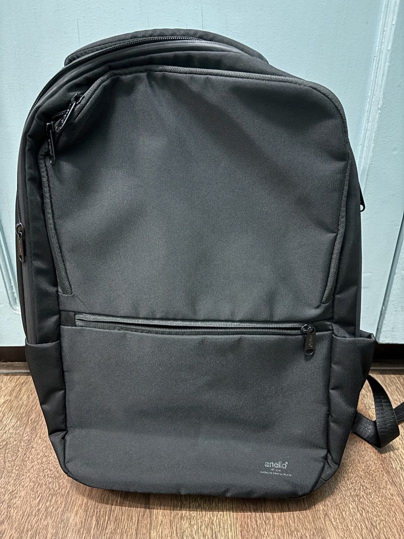 Anello Laptop Backpack Black (Category: Backpacks) located in Manila. Submitted by mwhimsy (Listing ID 1446494217, Image 3). Description: - Stylish Black Anello backpack - Fits 15.6 inch laptop - Multiple compartments for excellent organization - Padded straps for maximum comfort - Ample space inside for all your essentials - Smooth-gliding zippers for easy access - Made with durable material for long-lasting use - Ideal for daily commutes or tra