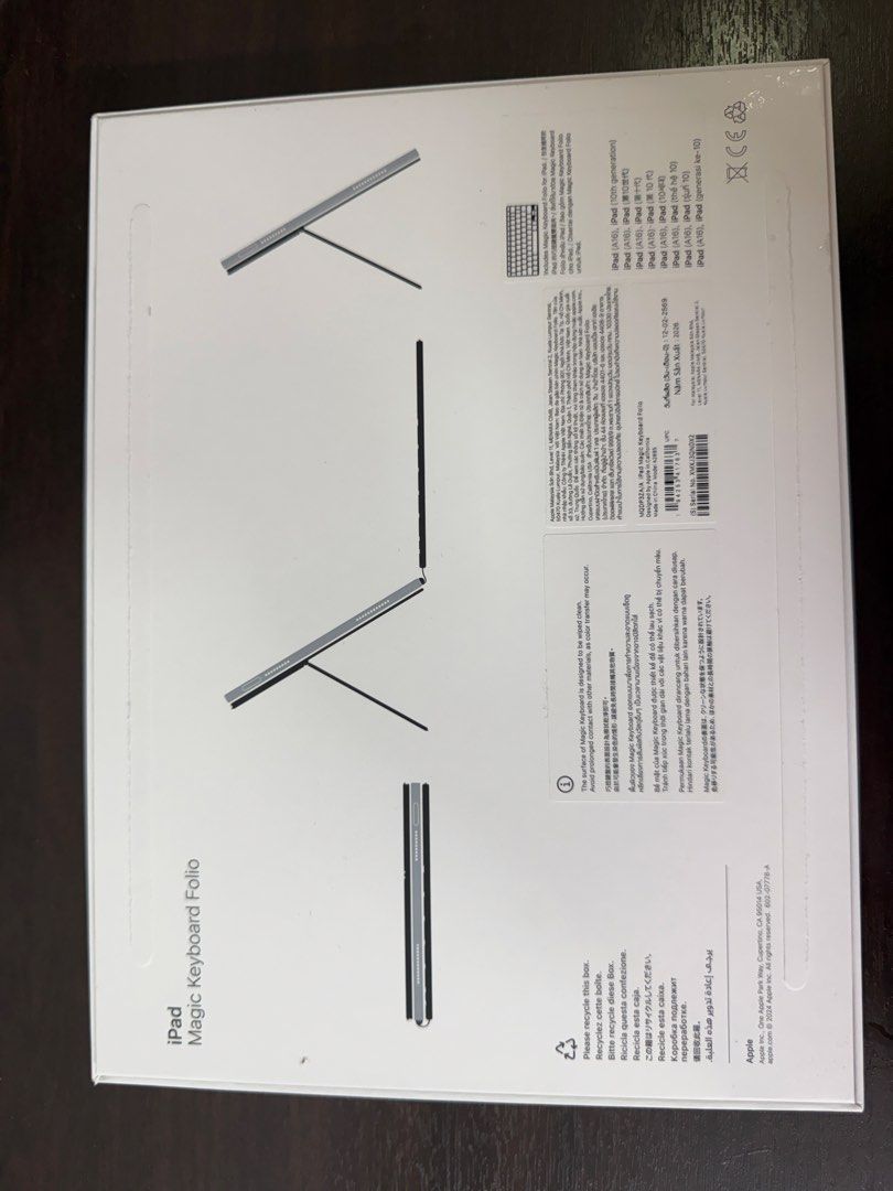 Apple iPad Magic Keyboard Folio for iPad Pro/Air494780084682772481