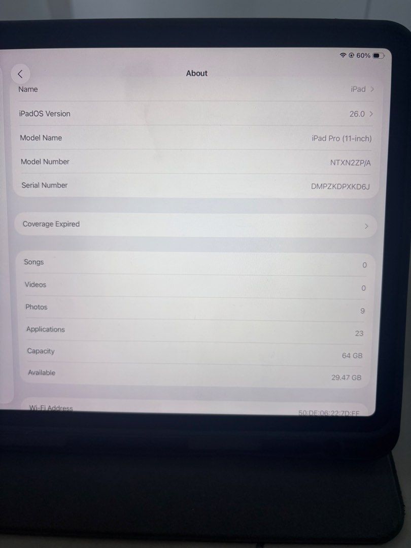 Apple IPad Pro 11 inch (Category: iPad) located in Kuala Lumpur. Submitted by cottoncandy_sell (Listing ID 1446395233, Image 2). Description: Very light use, All good, except screen lag.