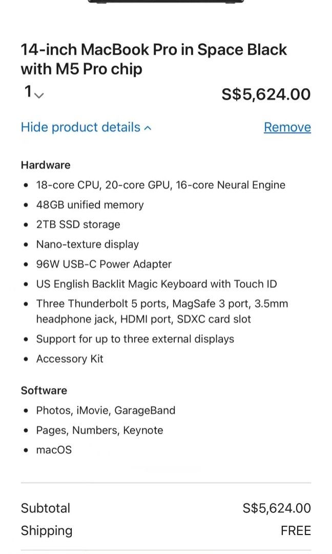 Apple MacBook Pro 14-inch495000429465456643