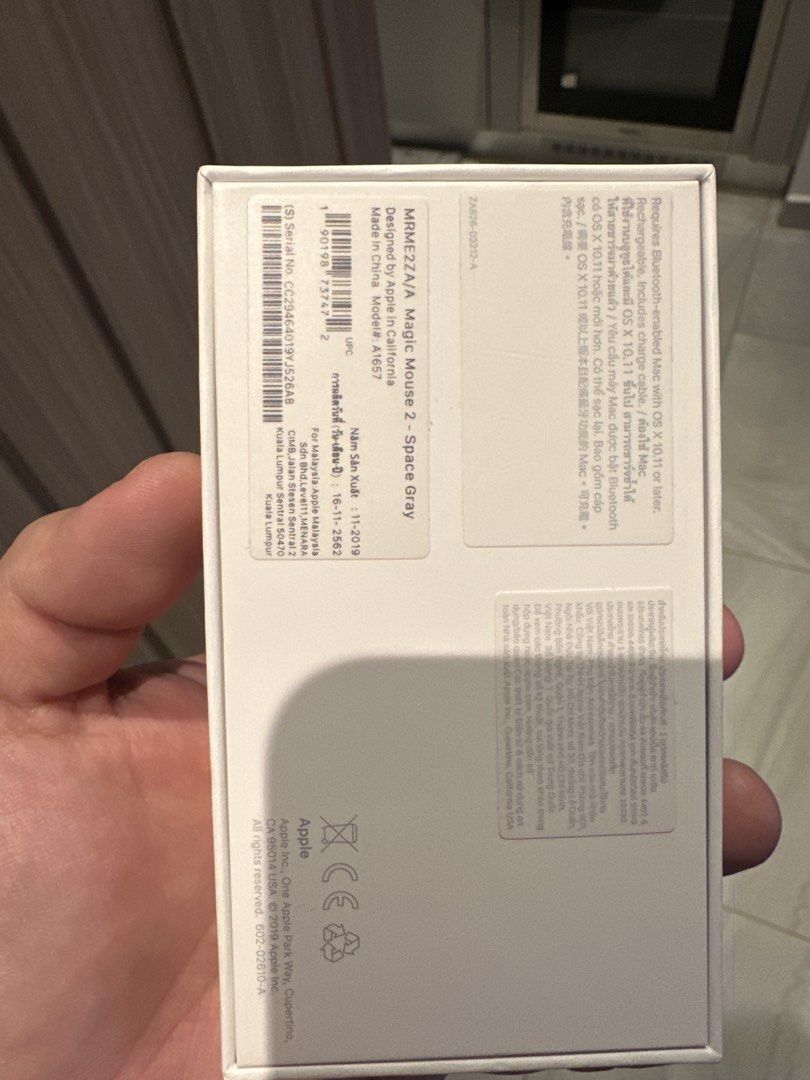 Apple Magic Mouse 2 Space Gray494760446280355840