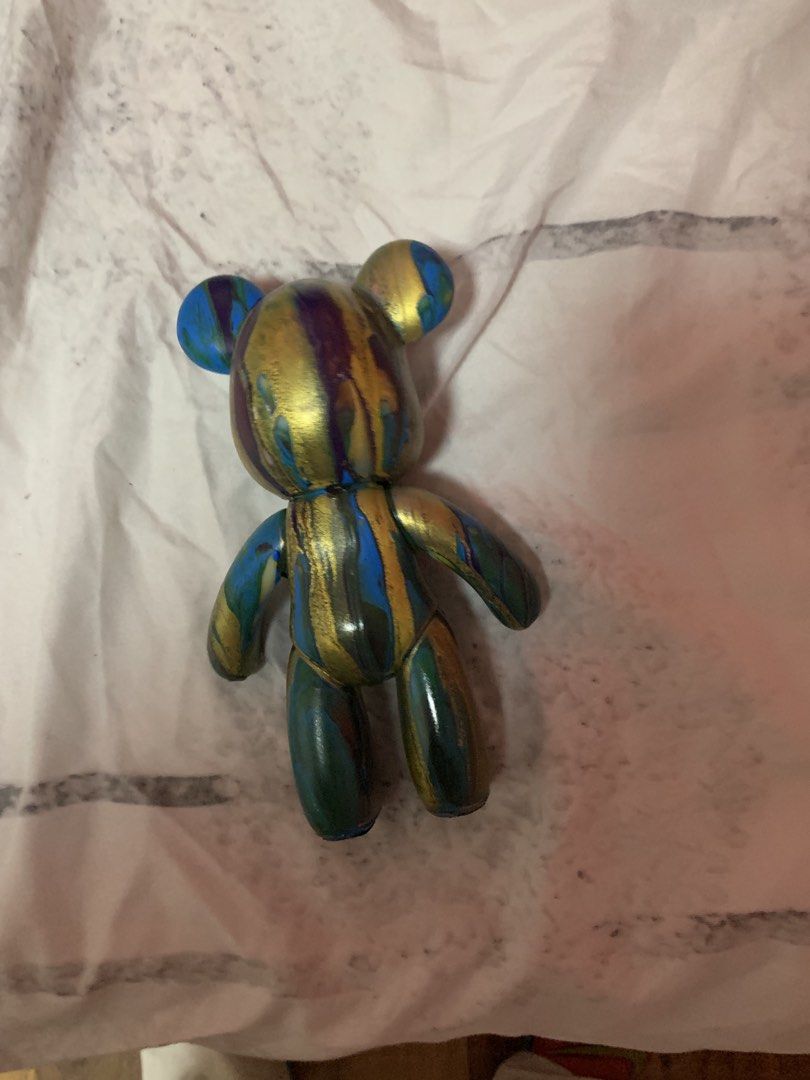 Art toys bears painted shaped like bear bricks (Category: Designer & Blind Box Toys) located in Taguig. Submitted by Collectibles4u (Listing ID 1446461353, Image 2). Description: 150 each.