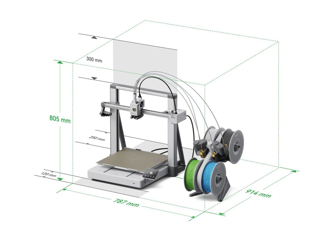 Bambu Lab A2L Combo 3D Printer494637198229514242