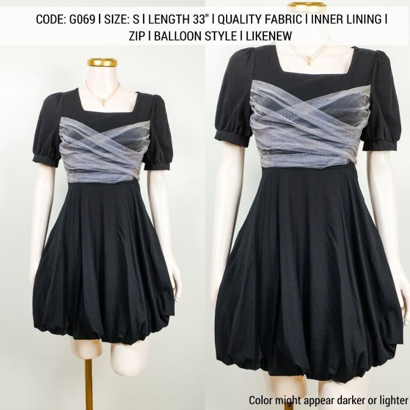 Black dress Korean style (Category: Dresses) located in Paranaque City. Submitted by mitty.storm (Listing ID 1446428119, Image 1). Description: -Medium .