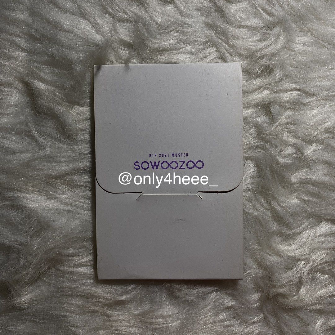 bts 2021 muster sowoozoo photocard set (Category: K-Wave Merchandise) located in Manila. Submitted by only4heee_ (Listing ID 1446519788, Image 1). Description: ✭－#𝙤𝙣𝙡𝙮4𝙝𝙚𝙚𝙨𝙚𝙡𝙡𝙨－༉‧₊˚✧ wts lfb ph bts army ph 2021 muster sowoozoo photocard set ↳ actual photo | dm for condition ↳ strictly payo only and no reservations ↳ onhand | can ship anytime ! — dm to claim! #mustersowoozoo #bts #army #jin #rm #suga #jhope #jimin #v #jungkook.