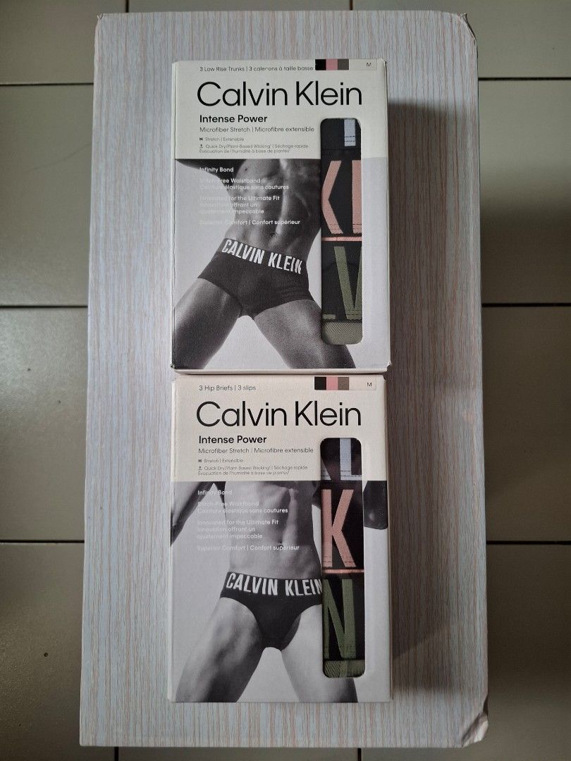 Calvin Klein Men's Intense Power Brief & Trunks (Category: Underwear) located in Mandaluyong City. Submitted by reynald.n (Listing ID 1445372279, Image 2). Description: Size Medium.