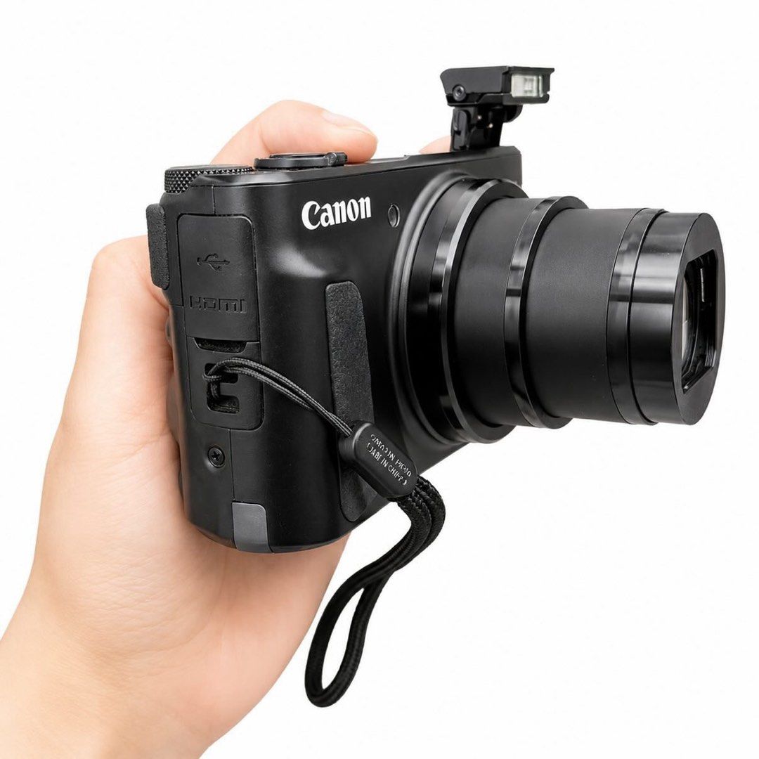 Canon PowerShot SX740 HS + 2 Original Batteries (Category: Cameras) located in Tiaong. Submitted by __lgprmt (Listing ID 1446414774, Image 3). Description: Canon PowerShot SX740 HS - Excellent Condition Selling my Canon SX740 HS. It’s the ultimate pocket-sized travel camera! Key Features: 20.3 MP sensor, 4K video recording, 40x optical zoom (reaches incredibly far), built-in Wi-Fi/Bluetooth for easy phone transfers, and a 180° tilt LCD screen. Su