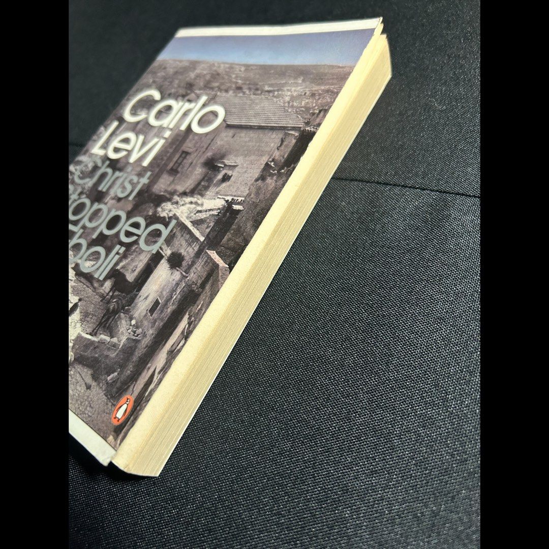Carlo Levi - Christ Stopped at Eboli (Category: Religion Books) located in Pasig City. Submitted by byssheplease_ (Listing ID 1446414074, Image 2). Description: Trade pb Overall in good condition You are welcome to request more photos I ship in 2-3 days via J&T or late nights via lalamove Check out older listings they are on sale!.