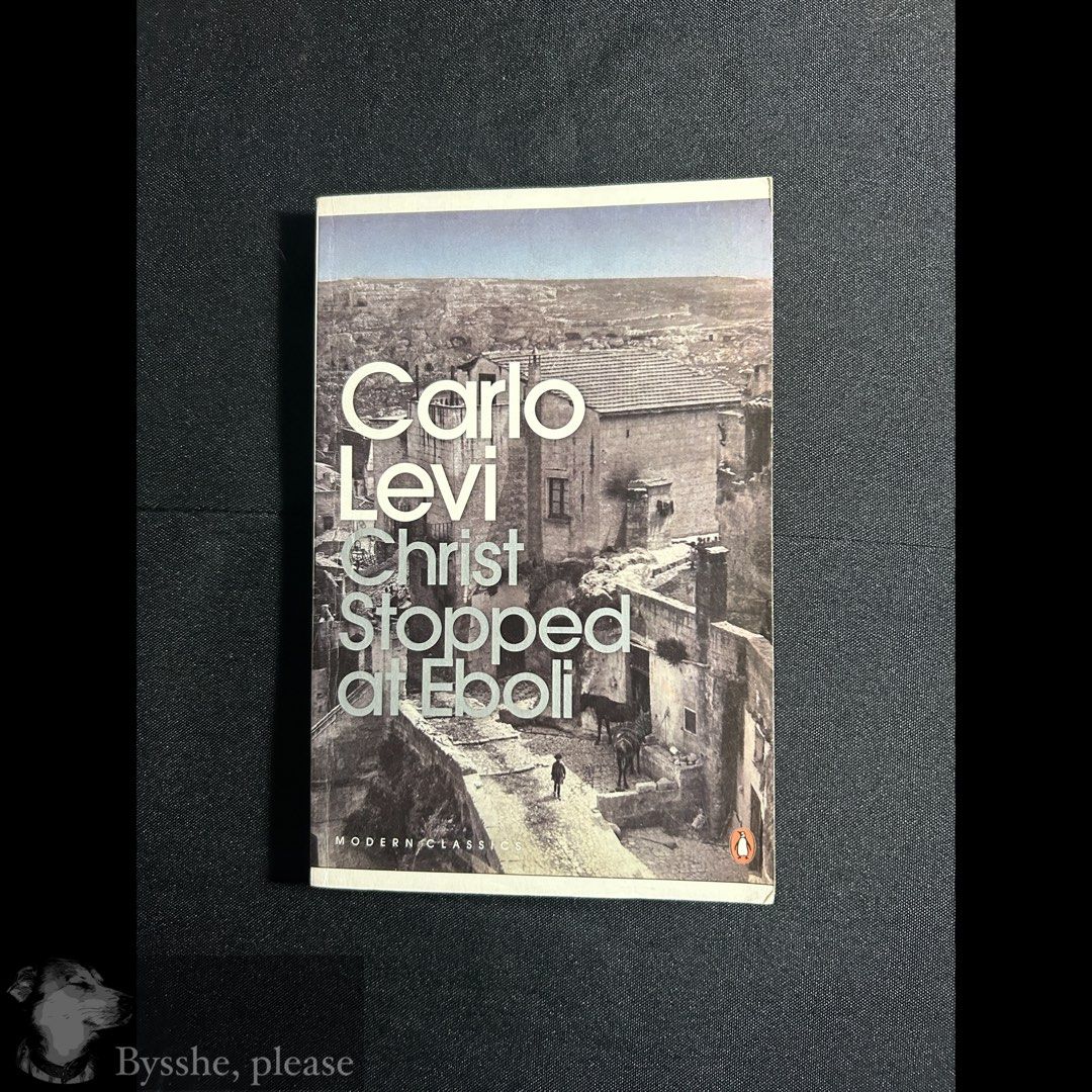 Carlo Levi - Christ Stopped at Eboli (Category: Religion Books) located in Pasig City. Submitted by byssheplease_ (Listing ID 1446414074, Image 1). Description: Trade pb Overall in good condition You are welcome to request more photos I ship in 2-3 days via J&T or late nights via lalamove Check out older listings they are on sale!.