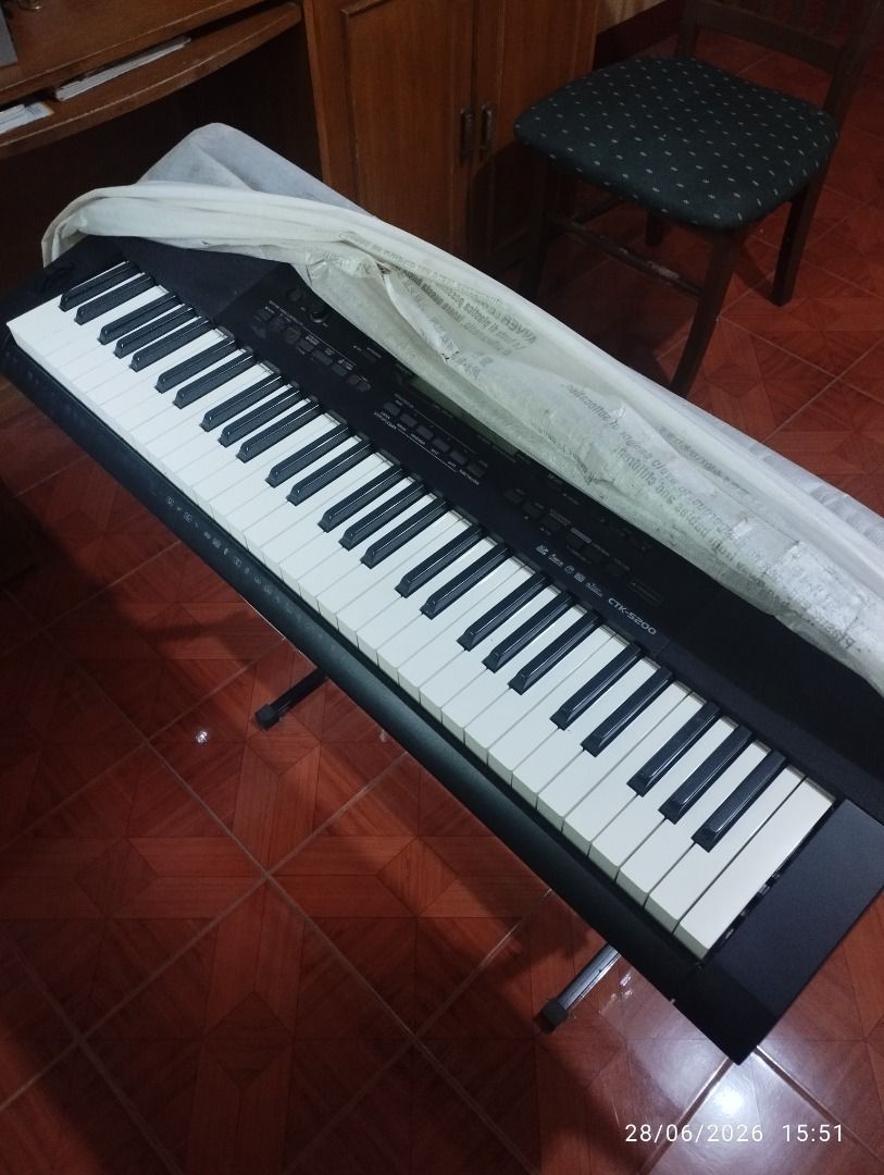 Casio ctk-5200 keyboard for sale (second hand) (Category: Musical Instruments) located in Caloocan City. Submitted by keencat_e29f8f (Listing ID 1446449787, Image 1). Description: For sale in good condition (casio ctk 5200 keyboard(with free boost bluetooth speaker)12,000 Original price (NEGOTIABLE).