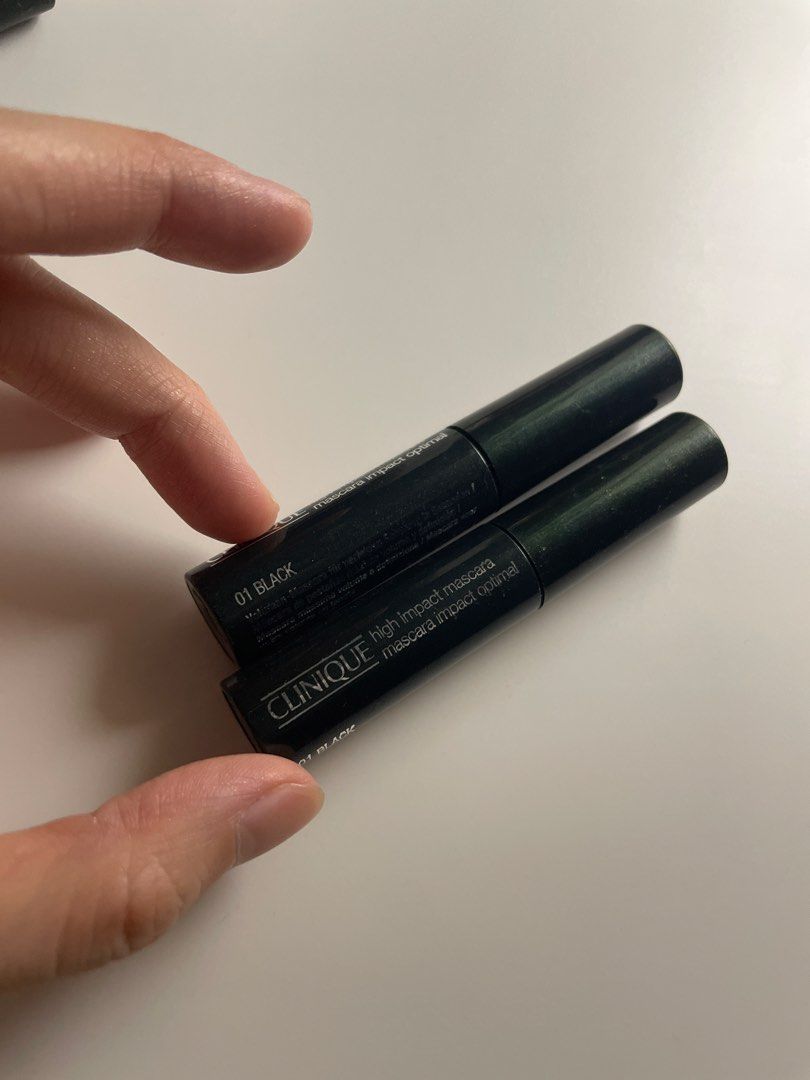 Clinique High Impact Mascara - 01 Black (Category: Makeup) located in Manila. Submitted by mary_ss (Listing ID 1446471778, Image 2). Description: Clinique High Impact Mascara ✅ Bought Jan 2026 ✅ Never been used - Shade: 01 Black - Classic black shade - Perfect for everyday or dramatic looks - Enhances lash impact.