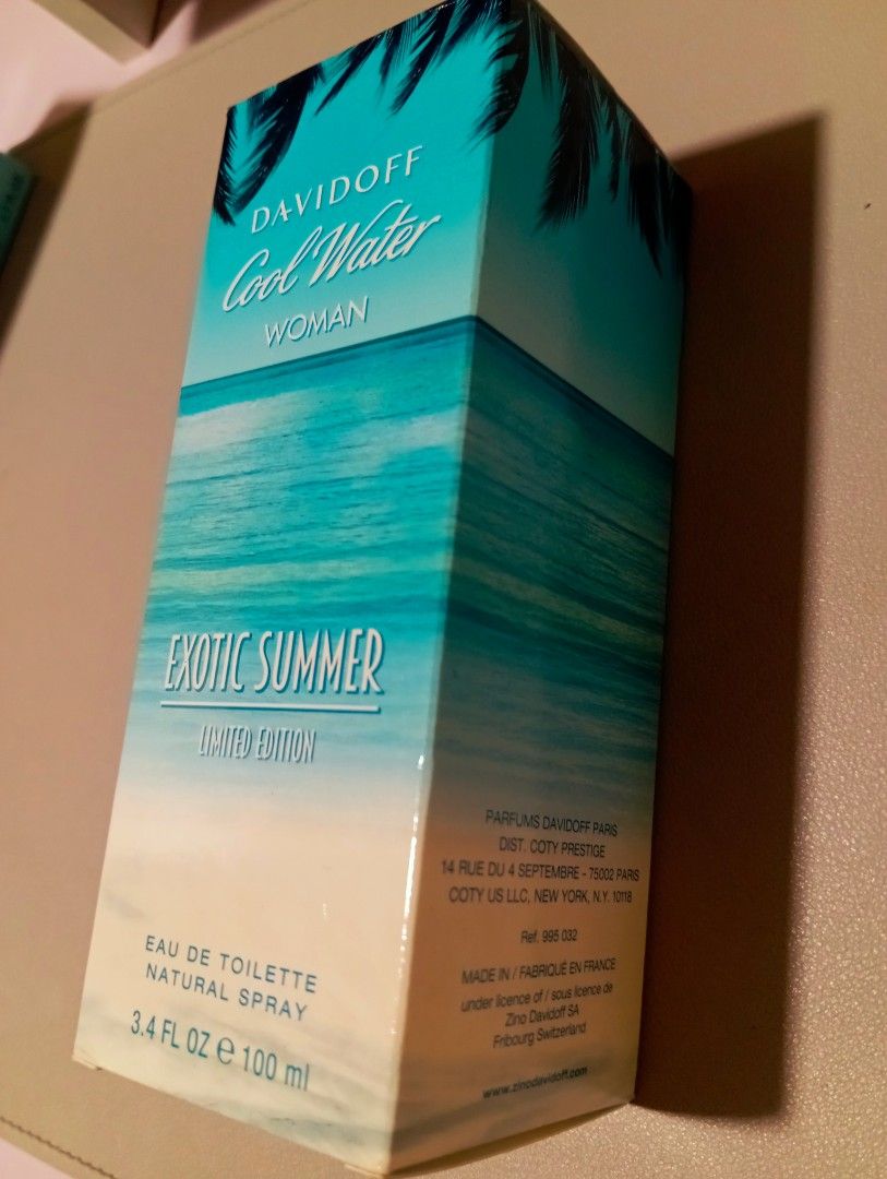 Cool Water Exotic Summer Perfume Rare (Category: Fragrance & Deodorants) located in Cavite. Submitted by aether-elementph_11 (Listing ID 1446348354, Image 2). Description: Bought in Italy 🇮🇹 100% Original Rare and Classic Rfs Too many in my Collections Limited Edition/Hard To Find.